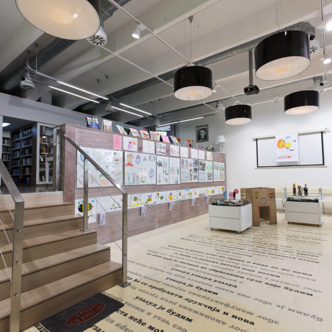 Enterijer – Biblioteka Branko Miljković