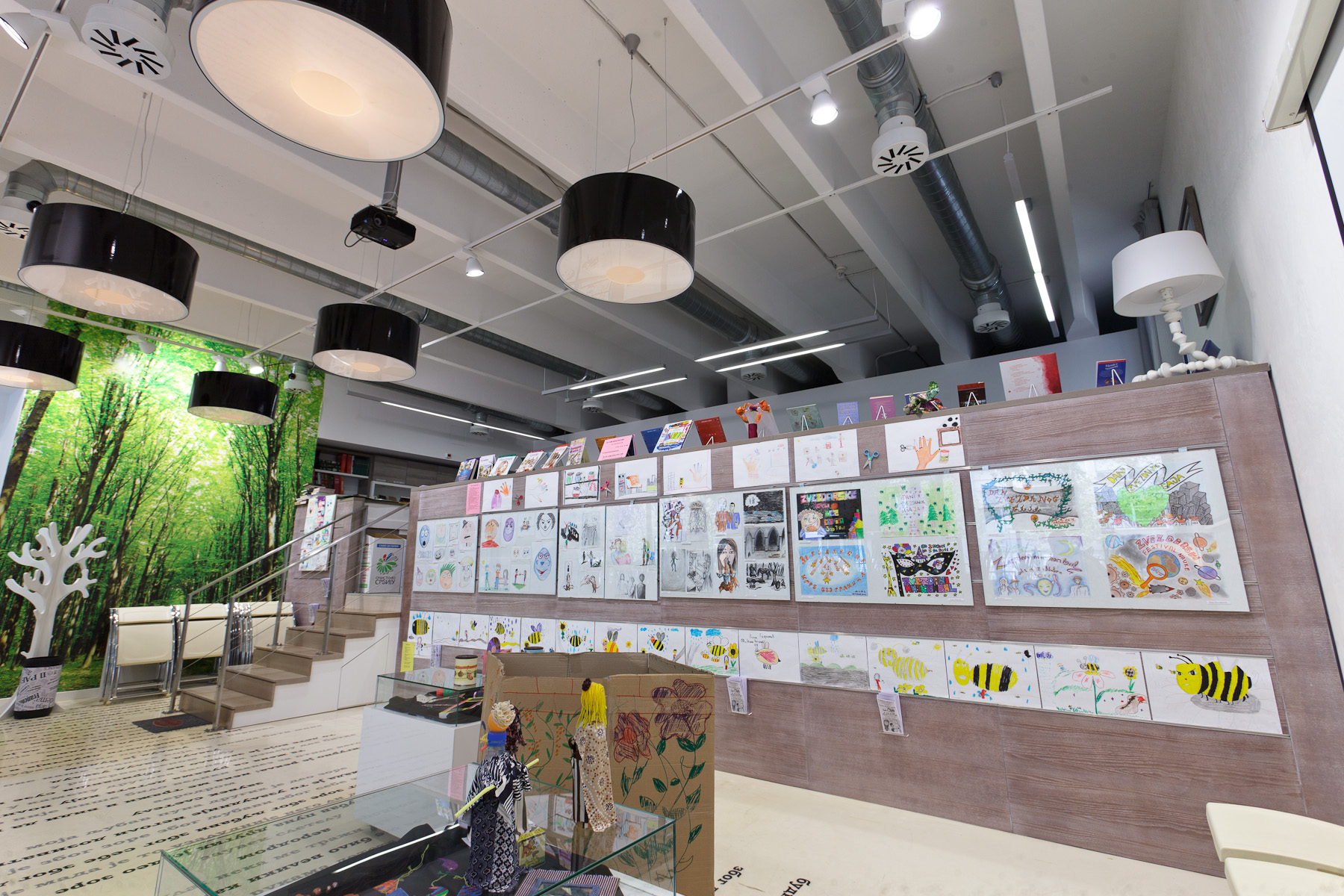 Enterijer – Biblioteka Branko Miljković 3