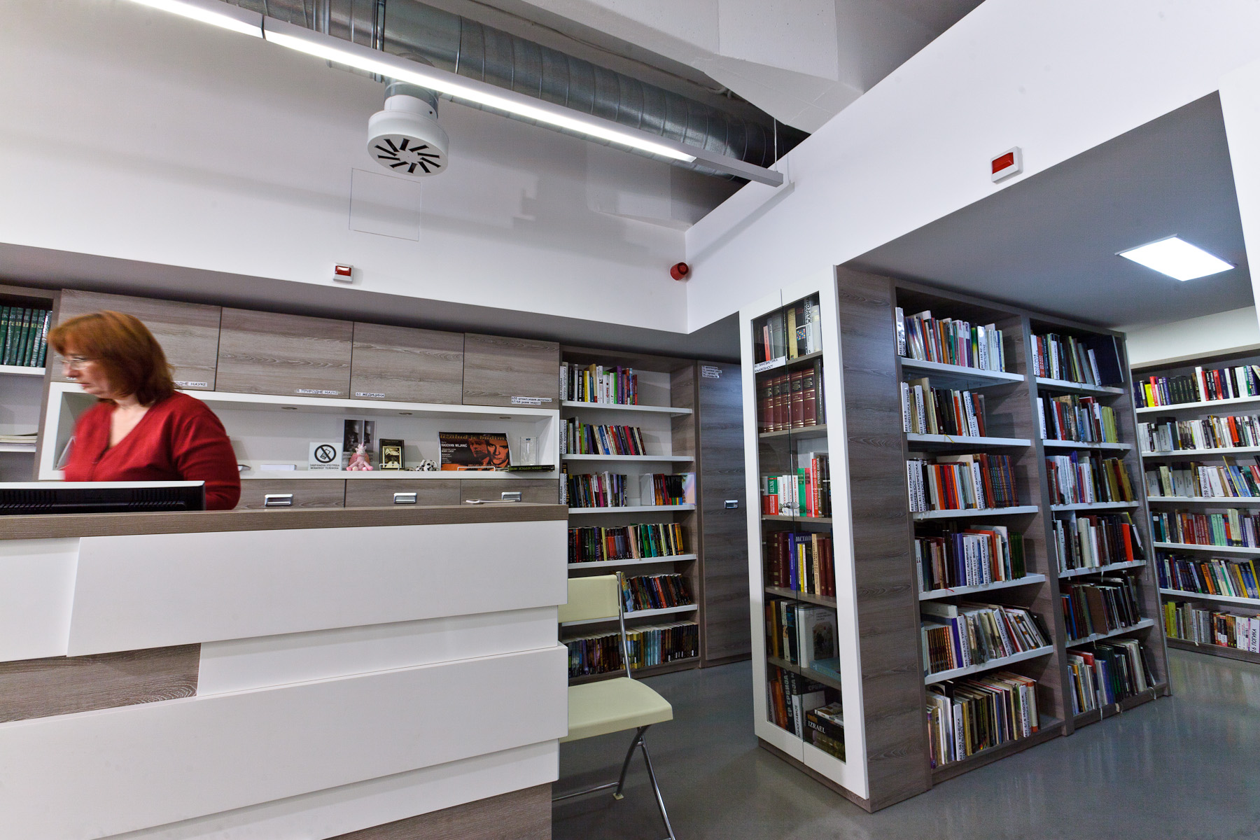 Enterijer – Biblioteka Branko Miljković 4