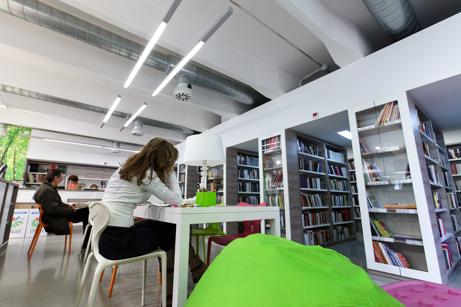 Enterijer – Biblioteka Branko Miljković 6