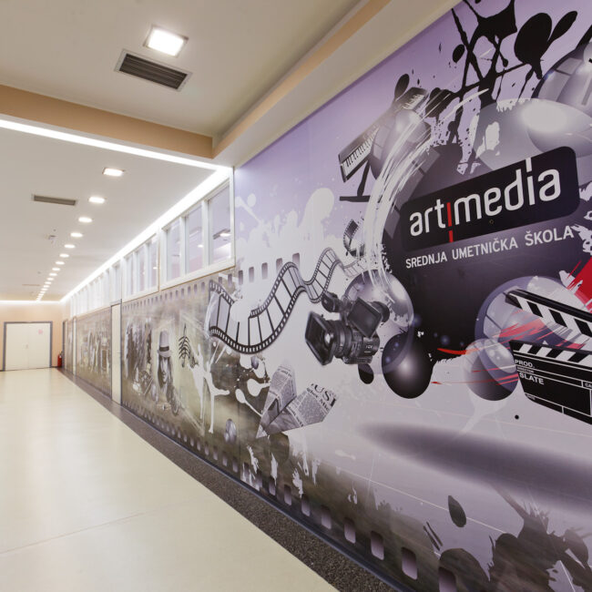 Enterijer – Škola Artimedia – Beograd 7