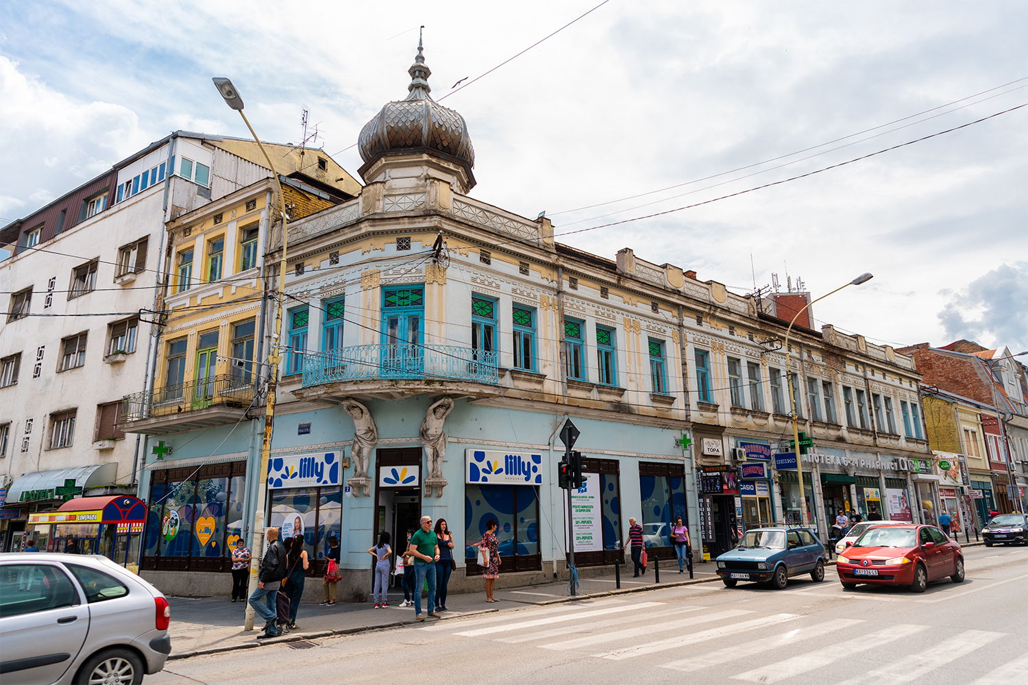 Gradsko jezgro Kragujevca - Zgrada sa atlasima - Jadran doo Beograd
