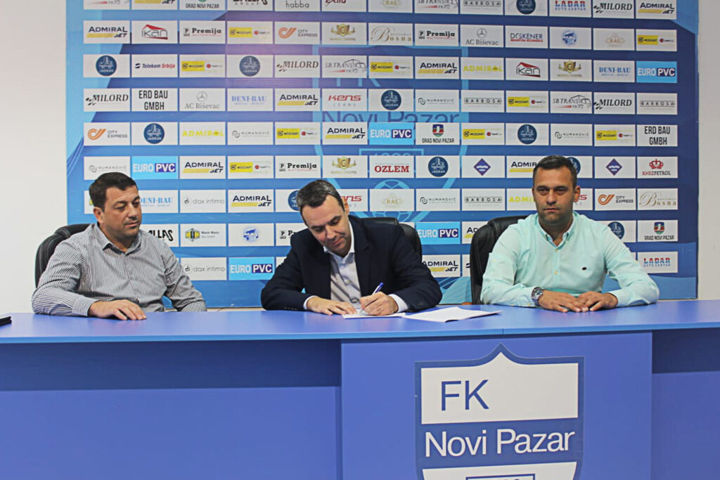 „Jadran“ postao generalni sponzor Fudbalskog kluba Novi Pazar 1 - Jadran doo Beograd