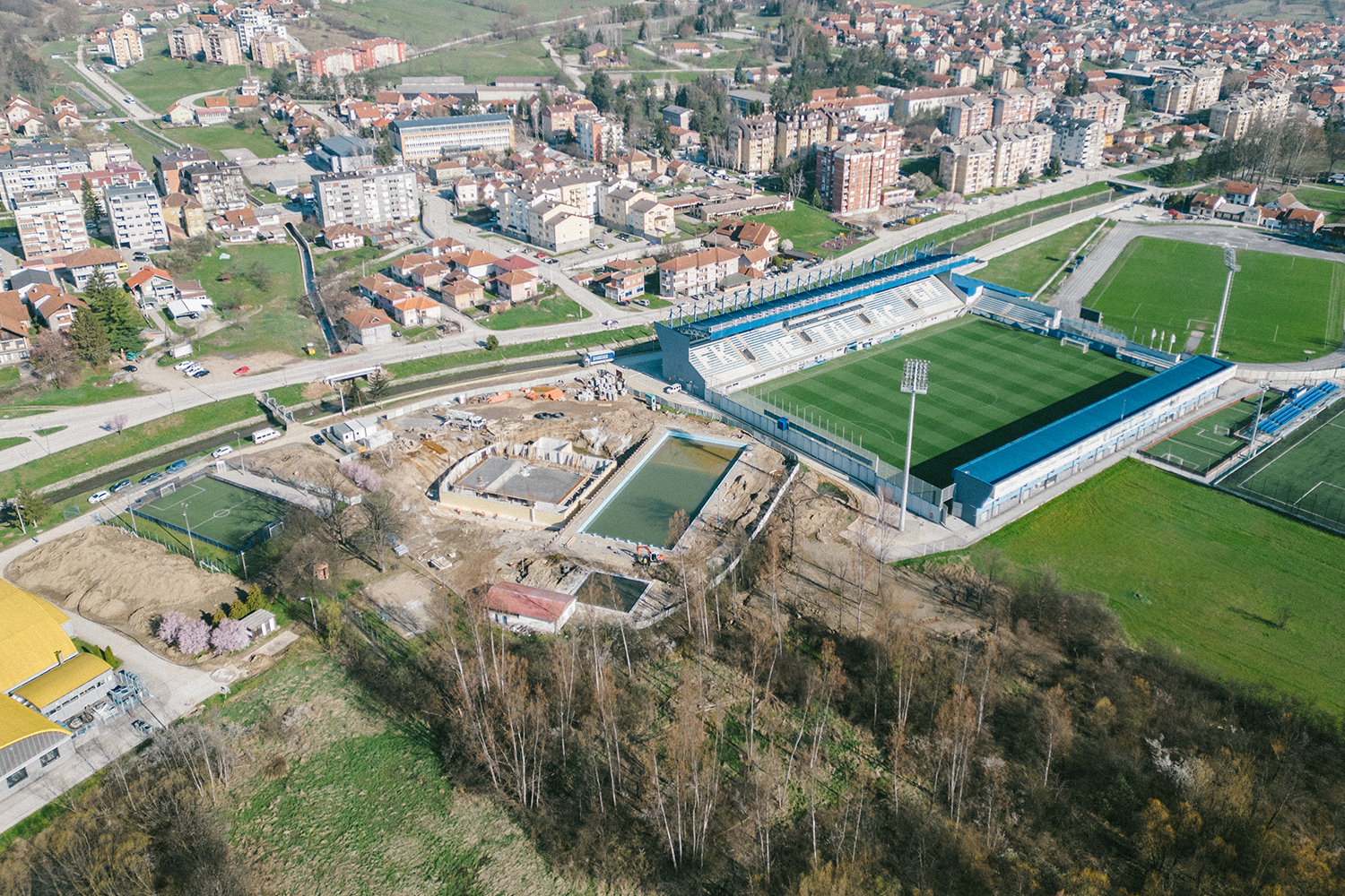 Zatvoreni bazen Gornji Milanovac - Jadran doo
