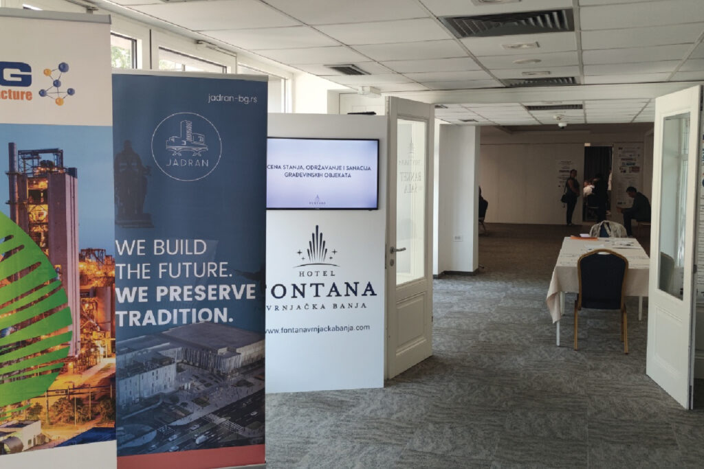 Trinaesto medjunarodno savetovanje OCENA STANJA, ODRZAVANJE I SANACIJA GRADJEVINSKIH OBJEKATA Vrnjacka Banja - 3 - Jadran doo Beograd